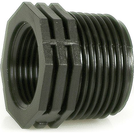 RACCORDO FILETTATO RIDUZIONE PER TUBO IN POLIETILENE mis.1.1/2x1.1/4 20.00 pz