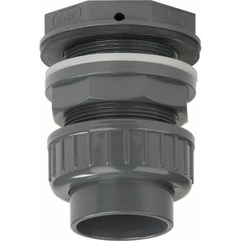 Traversé de paroi ø32 mm avec union- pour tuyau ø 32 mm - jardiboutique