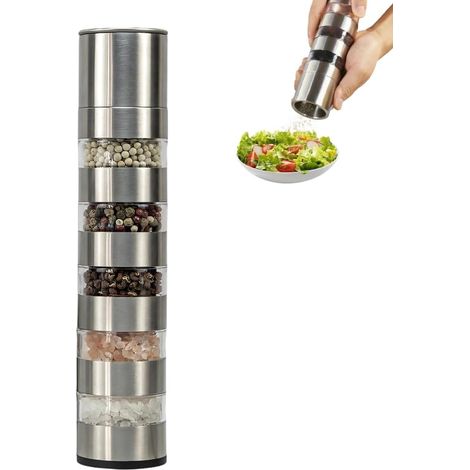 Moulin à poivre, 20 ml, inox (1/5)