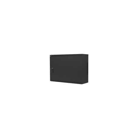 ARMARIO LANBERG MURAL RACK 19 4U+3U/540X200 BAJO PERFIL NEGRO ENSAMBLADO