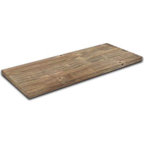 Mensola per lavabo in abete rustico con misure a scelta personalizzabili  fino a 60 cm  Profondità  36 cm  Spessore