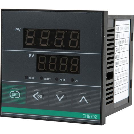 BERM CHB702 Intelligenter digitaler Thermostat mit Temperaturregler, Relais-/SSR-Ausgang, AC 180–240 V, 0–400 °C (1/5)