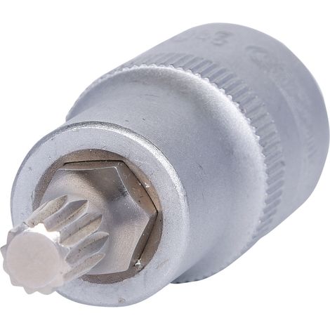 KS Tools 911.1342 1/2'' Bit-Stecknuss XZN, M8, 55 mm (1/5)