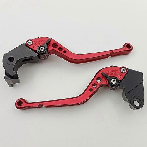 Poignée de frein/embrayage/klaxon de guidon Ninja 1000Z1000SX 2011-2016 (tige longue rouge) (1/5)