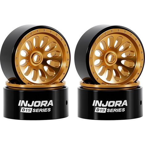 Ripple Jante Aluminium Beadlock 0,7" pour 1/30 Axial SCX30 (1/5)