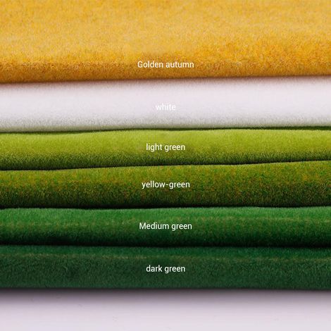 Tapis de gazon artificiel décoratif, prairie miniature, tapis de construction pour jardin, décoration 100 x 40 cm (1/5)