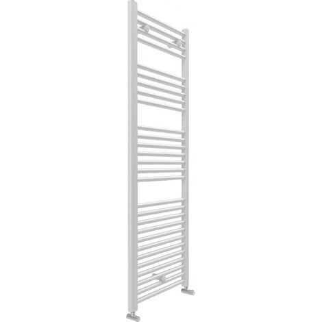 Lazzarini - Radiatore scaldasalviette h.690x550 mm - interasse 500 mm - colore: bianco - modello: sanremo