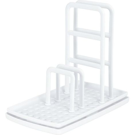 Porte-éponge en plastique évier de cuisine porte-éponge, porte-savon multifonctionnel éponge égouttoir évier plateau pour la cuisine à la maison (1/5)