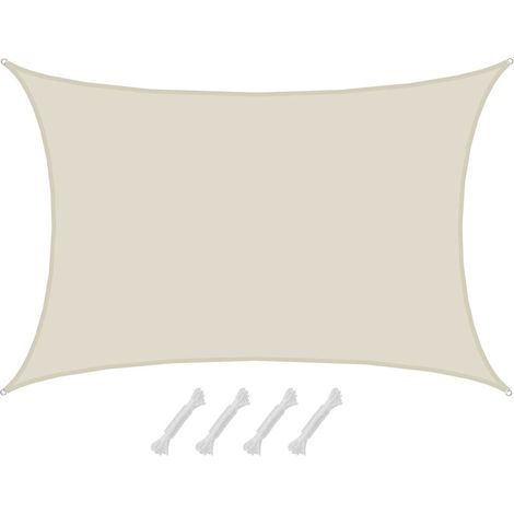 5x7 Vela Ombreggiante Impermeabile - Tenda da Sole per Giardino Balcone Pergola