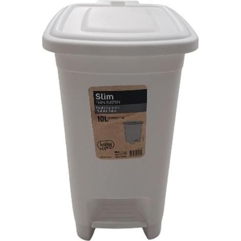poubelle a pedale mince 10 lt (1/5)