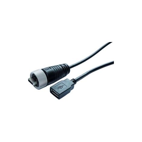 Câble USB RS PRO, USB A vers USB A, 2m, Noir ( Prix pour 1 )