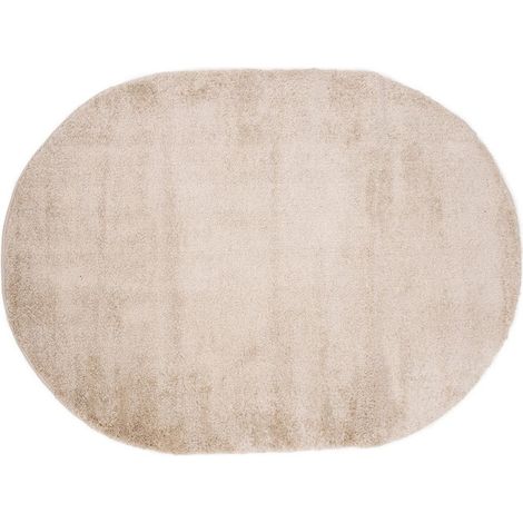 Tapis Déco Ovale "Walter" 240x340cm Beige (1/5)