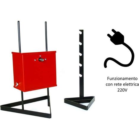Girarrosto Elettrico Bianco Maxi 30 kg