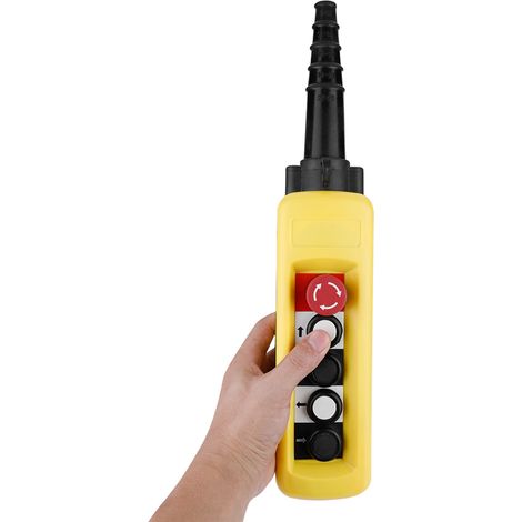 Palans à chaîne avec boîtier de commande suspendu 4 boutons, télécommande pour levage (1/5)