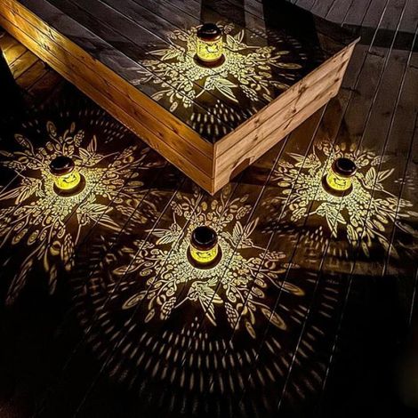 Lanterne solaire colibri, lampe solaire suspendue étanche d'extérieur, cadeau pour la fête des mères, oiseau en métal (1/5)