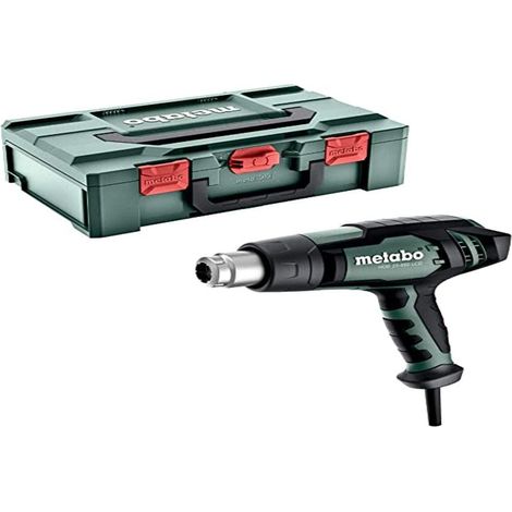 Metabo HGE 23-650 LCD pistola ad aria calda rossa