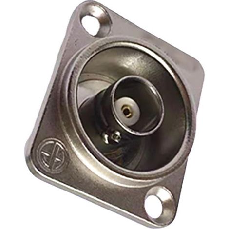 Connecteur BNC D à montage sur panneau BNCQ9 à souder, coaxial vidéo SDI, prise femelle-femelle pour système de surveillance, argent (1/5)
