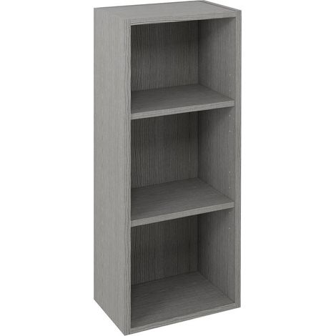 Boîte à étagère ouverte ESPACE 35x94x22cm, Chêne Argenté (1/4)