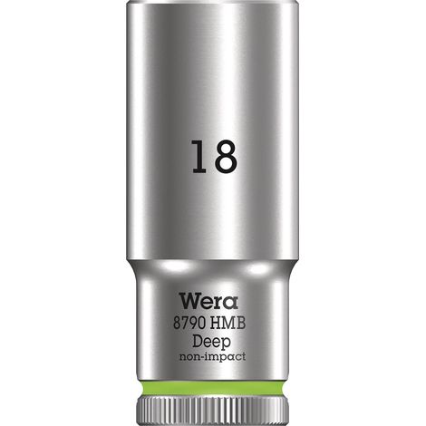 Wera 05004540001 Inserto a bussola 18 mm 1 pezzo 3/8 (1/4)