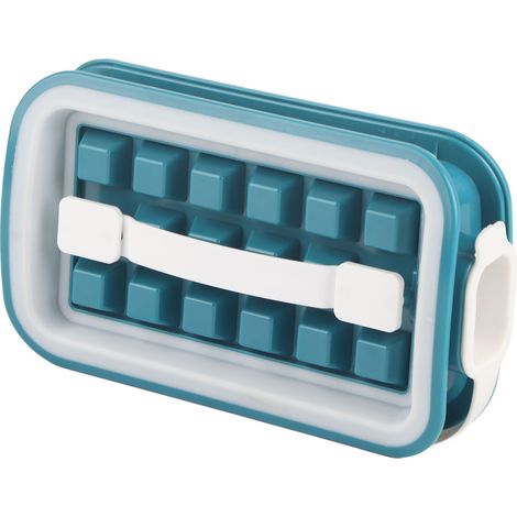Bac à glaçage pliable 36 cases en silicone alimentaire, moule à glaçons réutilisable pour maison (1/5)