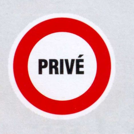 Private Plastikscheibe NOVAP
