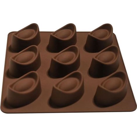 2 moldes de silicona de 9 cavidades con forma de lingote de oro para pasteles,jabón y helados. Utensilios de cocina de silicona para hornear (1/5)