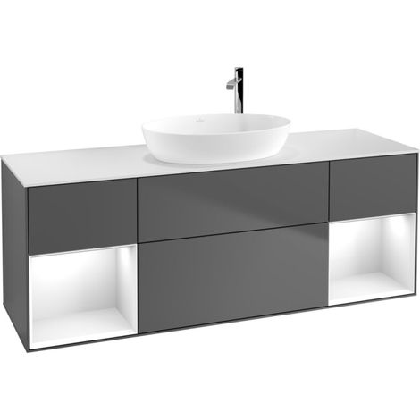 Meuble sous-lavabo Villeroy & Boch F981GFGK Finion F98 (1/2)