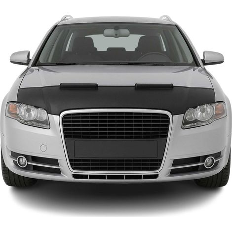 Protège capot Masque Compatible avec Audi A4 B7 Berline Break 2004-2008 vinyle Noir