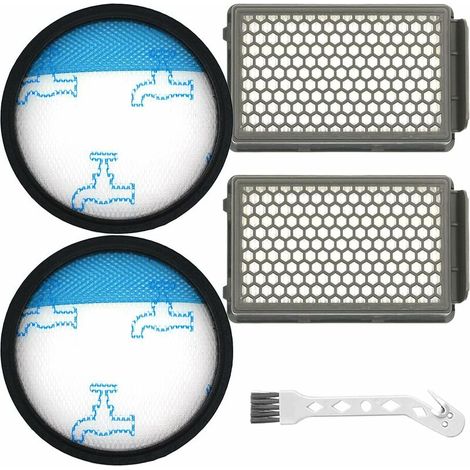 VURAHOME - 2 Kit de Filtre pour Rowenta Aspirateur ZR005901 Moulinex Tefal Compact Power Cyclonic pour Rowenta RO3731EA, RO3724EA, RO3753EA, RO3786EA, RO3798EA, RO3718EA, RP3721EA Filtri Accessoires (1/5)