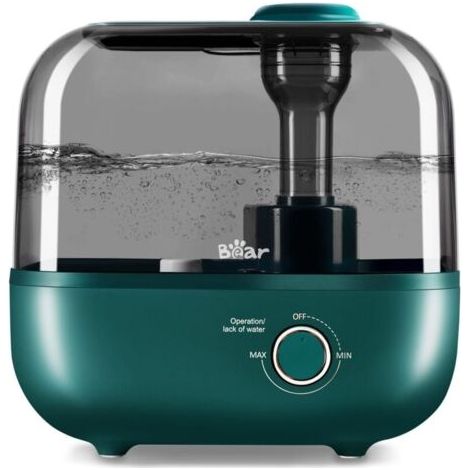 Humidificateur 5L à Remplissage par Le Haut, 28 dB Ultra Silencieux Pour Bébés et Plantes, Fonctionne Jusqu'à 35 Heures, avec Plateau D'arômes, Buse à Vapeur Rotative à 360°, Arrêt Automatique (1/5)