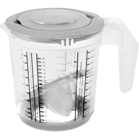 keeeper Matteo Scatola Pieghevole, Plastic, Nordic Grey (Grigio), 14 cm