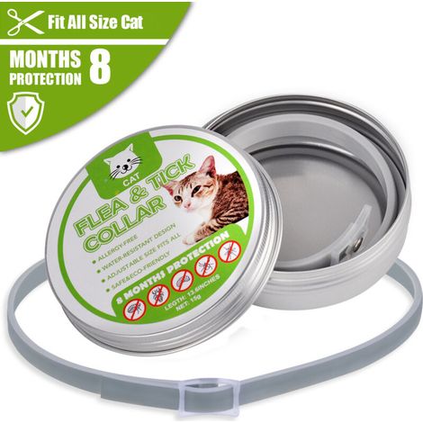 UM Chat – Colliers anti-puces et anti-tiques pour chats (paquet de 2)