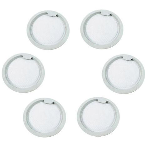 Lot de 6 filtres pour aspirateur Xiaomi Mijia G20 G20MAX D205 D206 - Pièces de rechange pour préfiltre