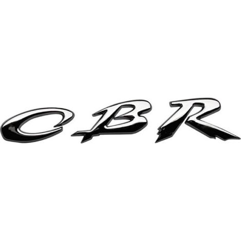 Sticker 3D Chrome - CBR