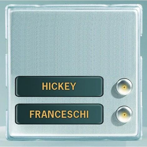 Boitier visiere 1r pour plaq h293 URMET 512 (1/2)
