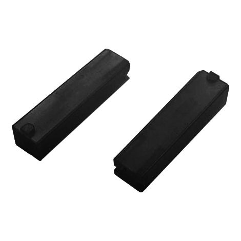 Coperchio connettore 10 pezzi nero 2.8