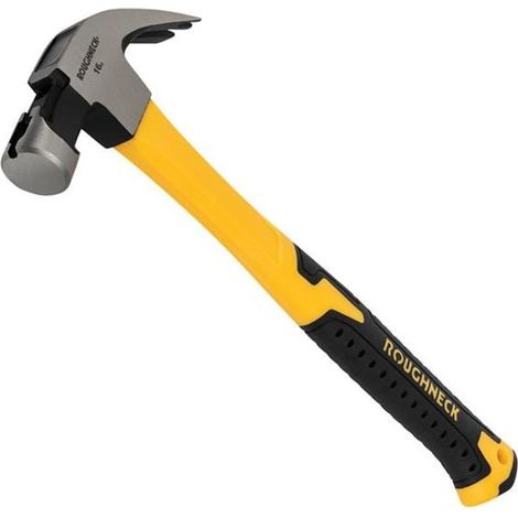Roughneck 11-105 Claw Hammer Fibreglass Shaft 454g (16oz) ROU11105