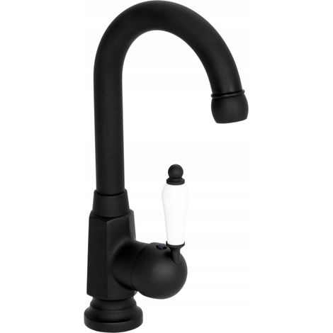 RETRO VII BLACK HIGH BASIN MIXER (1/5)