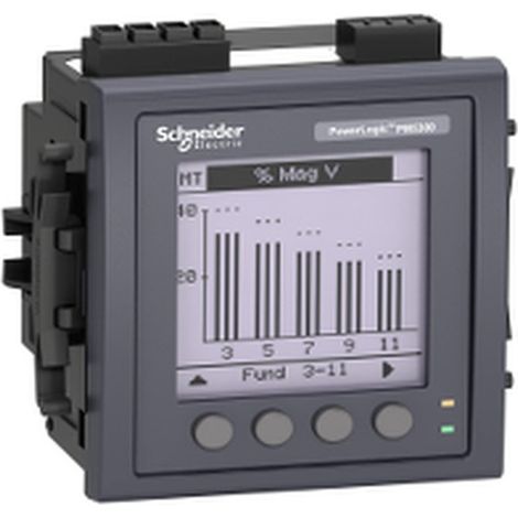 Contador energía PM5331 CL 0.5S, MID, 2 relés, IP65, 31 x 20 x 15 cm.