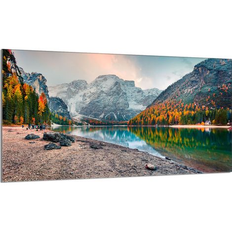 Glasschutzplatte für den Herd 90x52 Berge (1/5)