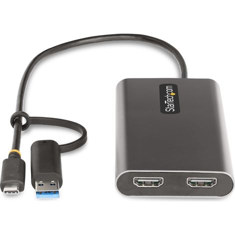 StarTech.com Adaptateur USB-C vers HDMI Gris 4K 60Hz (1/3)