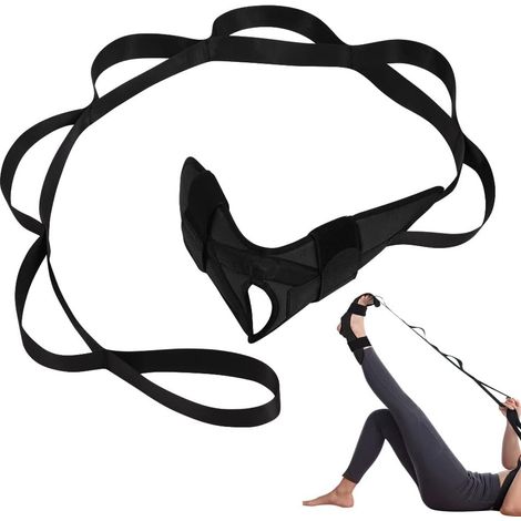 Steigere deine Flexibilität und beuge Verletzungen mit diesem Yoga-Stretchband vor ♀ Yoga-Stretchband, Yoga-Elastikband (1/5)