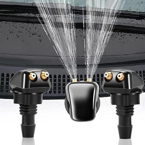 2 x Ice Washer Nozzle, Front Washer Nozzle, Washer Nozzle, for Front Washer Nozzle to Mist, Car Windshield Nozzles (1/5)