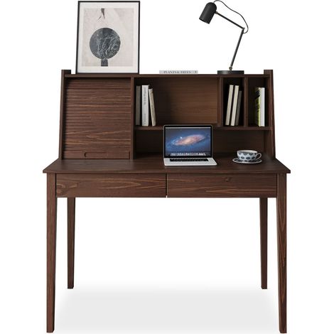 Bureau secrétaire ALISA noyer