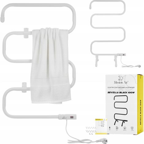 Radiador de baño blanco SEVILLA (1/5)