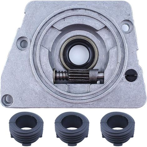 Pompe à huile avec kit d'engrenage vis sans fin de 3 pièces pour Husqvarna 61 66 266 268 272 tronçonneuses pièces de rechange 501 51 25-01, 501 51 38-01 (1/5)