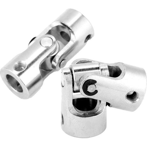 Set aus 2 vernickelten Stahlkupplungen für Modellfahrzeuge, mechanische Beschläge für RC-Autos und funkgesteuerte Fahrzeuge (1/5)