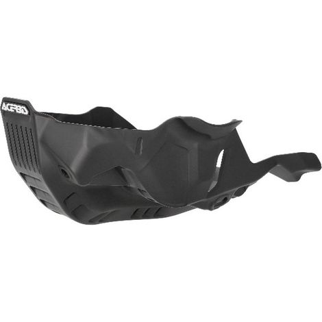 TAPA DE MOTOR NEGRA PARA ACERBIS CF MOTO 450 MT