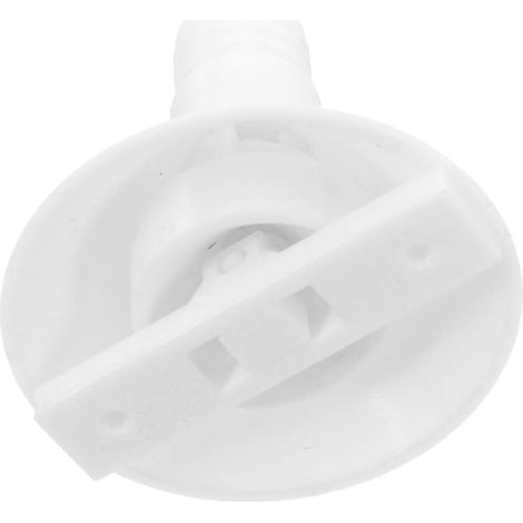 Raccord de Tuyauterie de Climatiseur en Plastique Blanc pour Unité Extérieure, Tuyau Droit D'évacuation de Climatisation Installation Facile et Prévention des Fuites Ambiance (1/5)