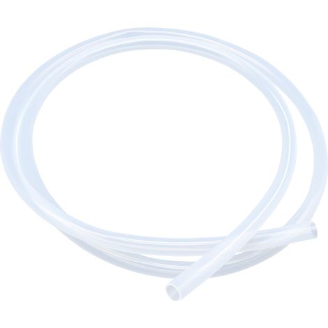 Tuyau flexible en silicone - 9 mm x diamètre extérieur 12 mm - Longueur : 1,5 m - Convient pour un usage alimentaire - Transparent - Pour transfert d'eau et d'air (1/5)